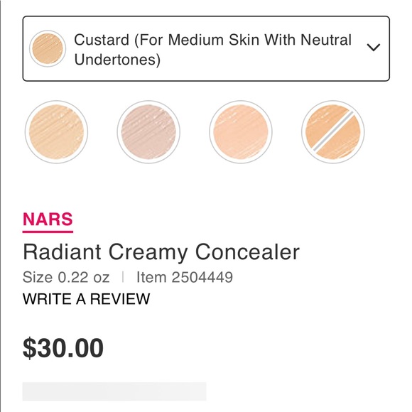 NARS RADIANT CREAMY CONCEALER - Picture 3 of 3